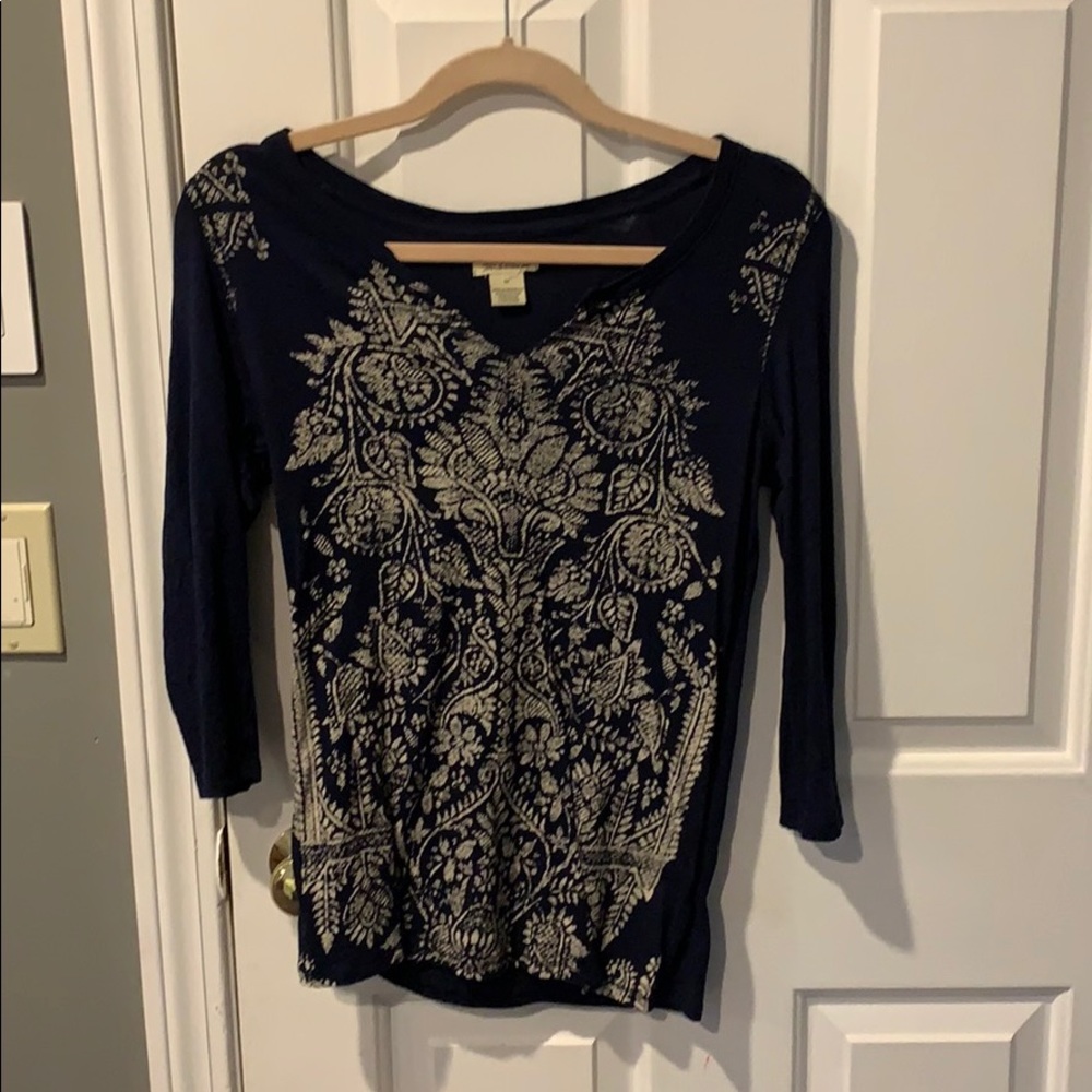 Lucky Brand casual 3/4 tee